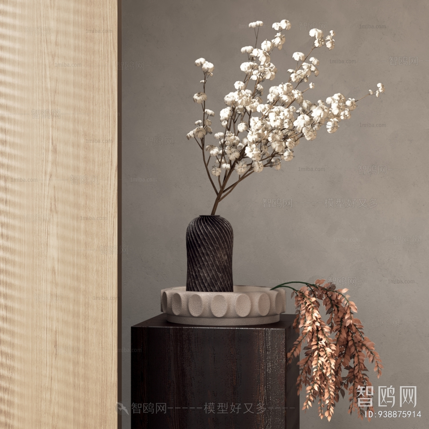 Wabi-sabi Style Flower Arrangement