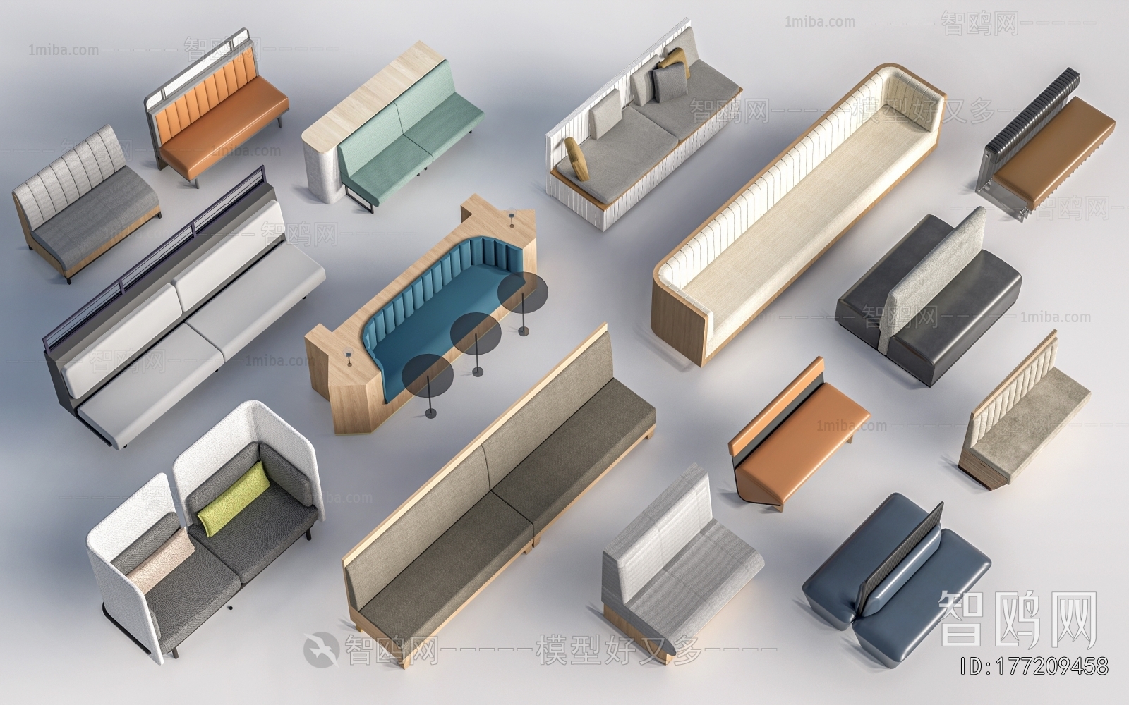 Modern Card Seat Sofa