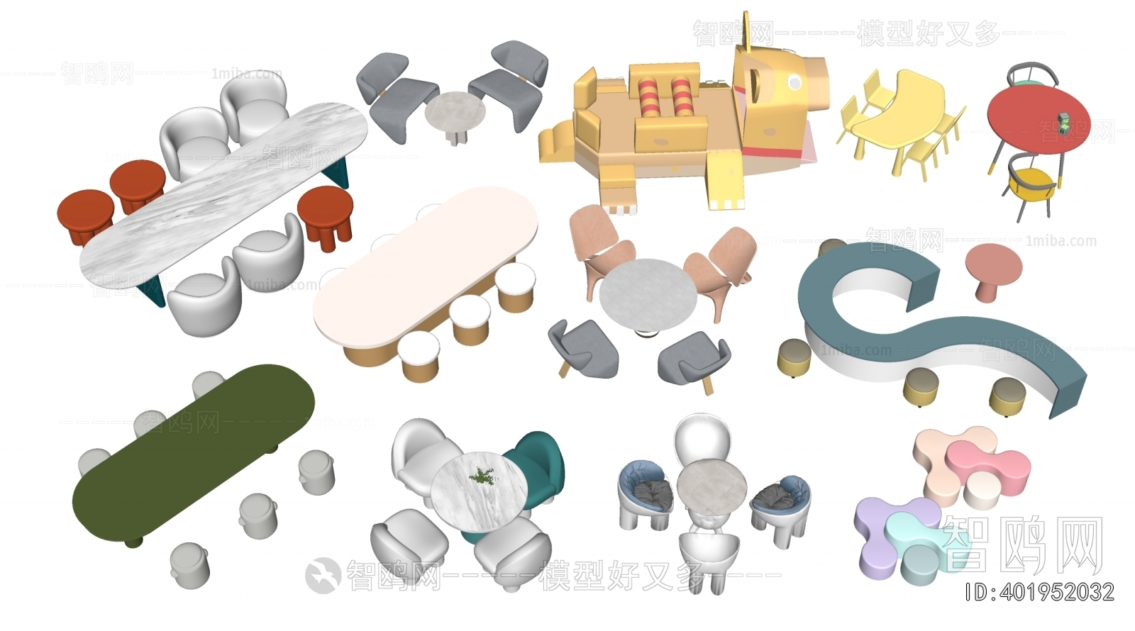 Modern Children's Table/chair