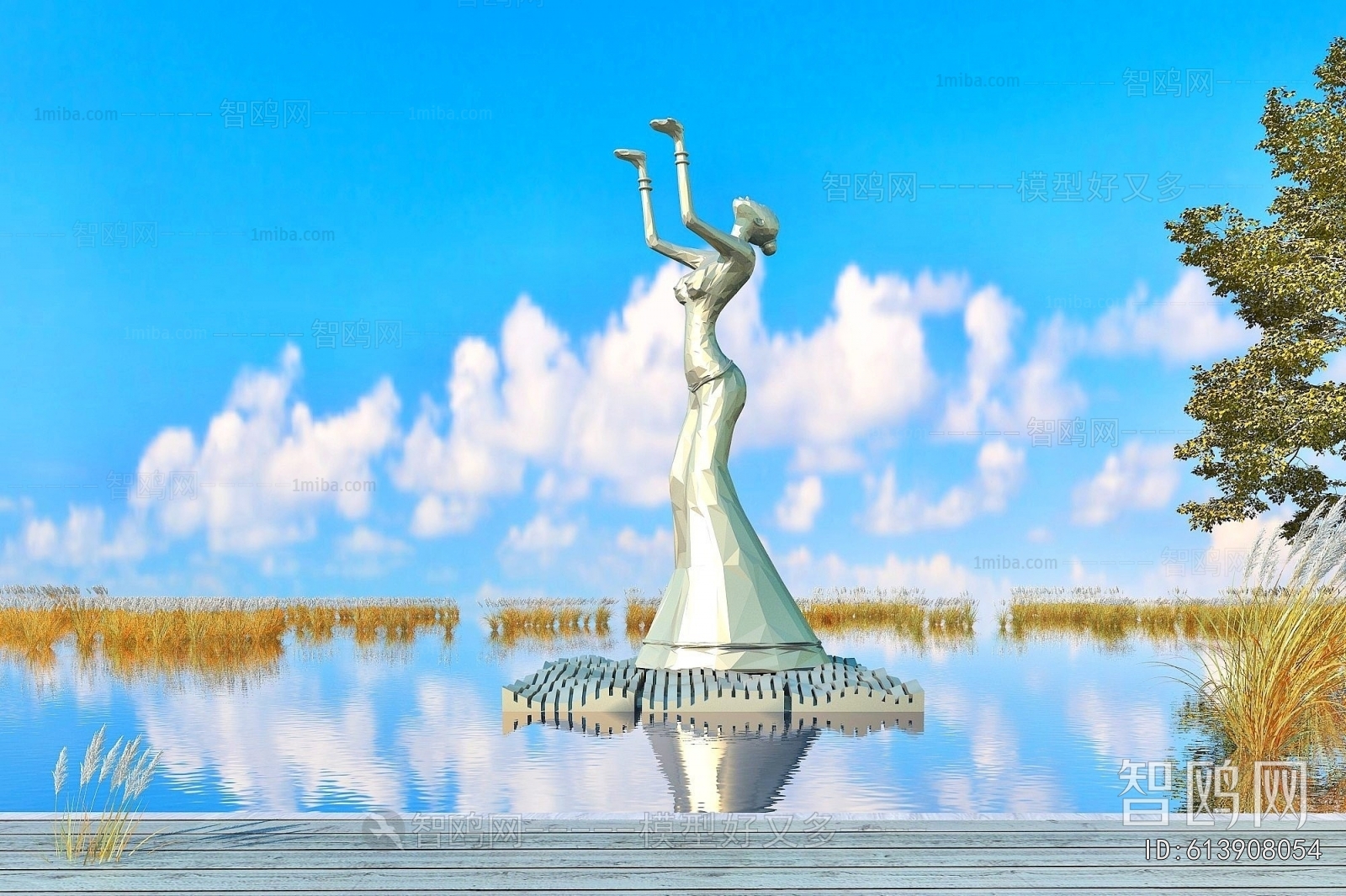 Modern Sculpture Sketch