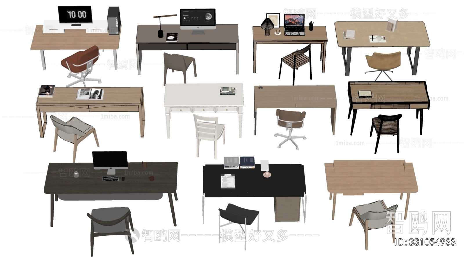 Modern Office Desk And Chair