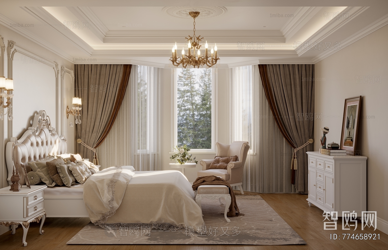 European Style Bedroom
