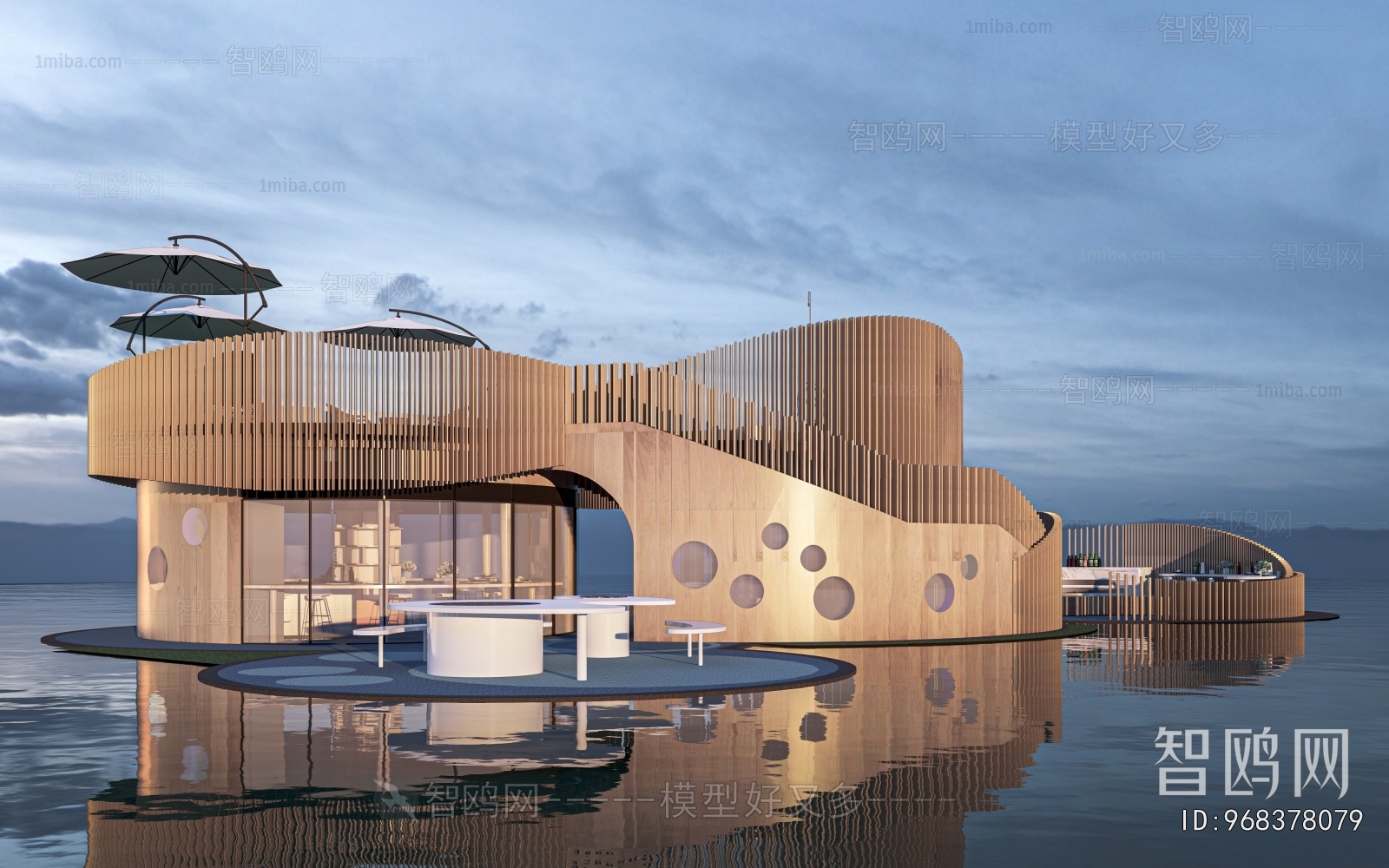 Modern Appearance Of Commercial Building