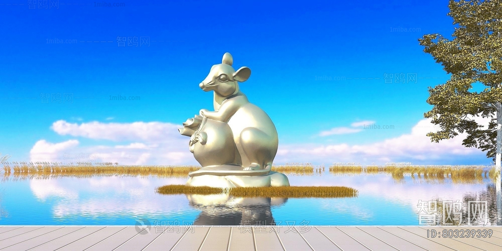 Modern Sculpture Sketch