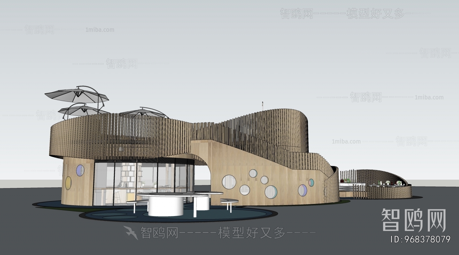 Modern Appearance Of Commercial Building