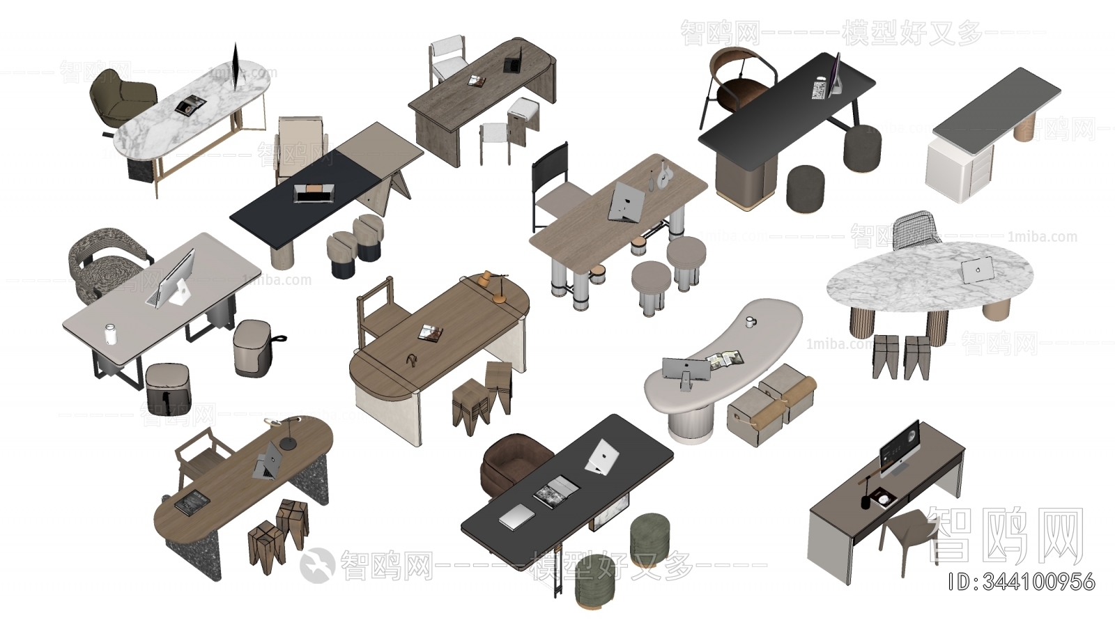 Modern Office Desk And Chair