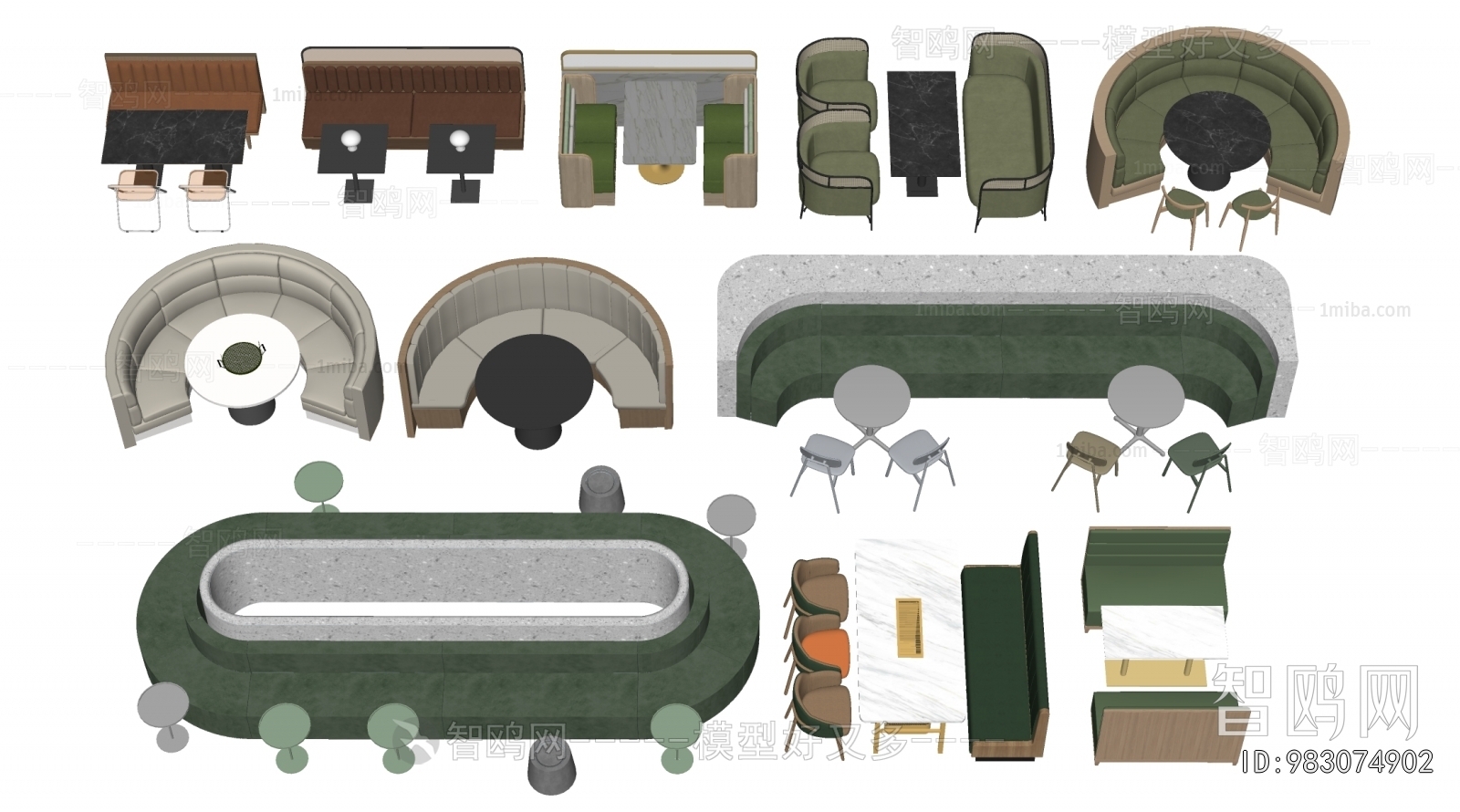 Modern Card Seat Sofa