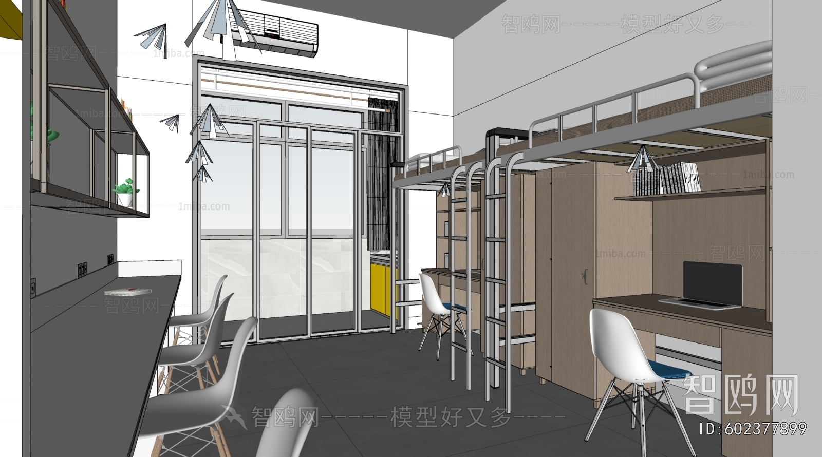 现代学生宿舍