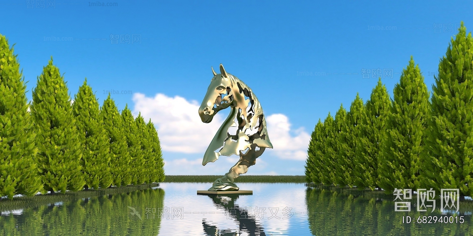 Modern Sculpture Sketch