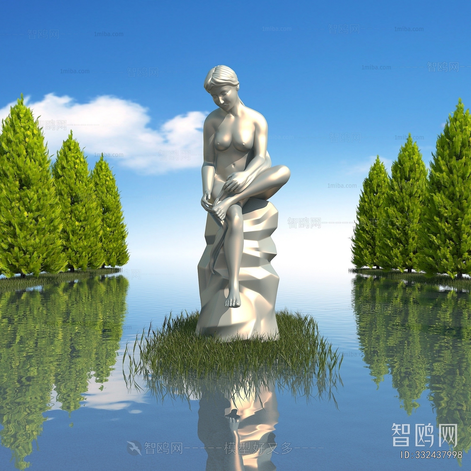 Modern Sculpture Sketch