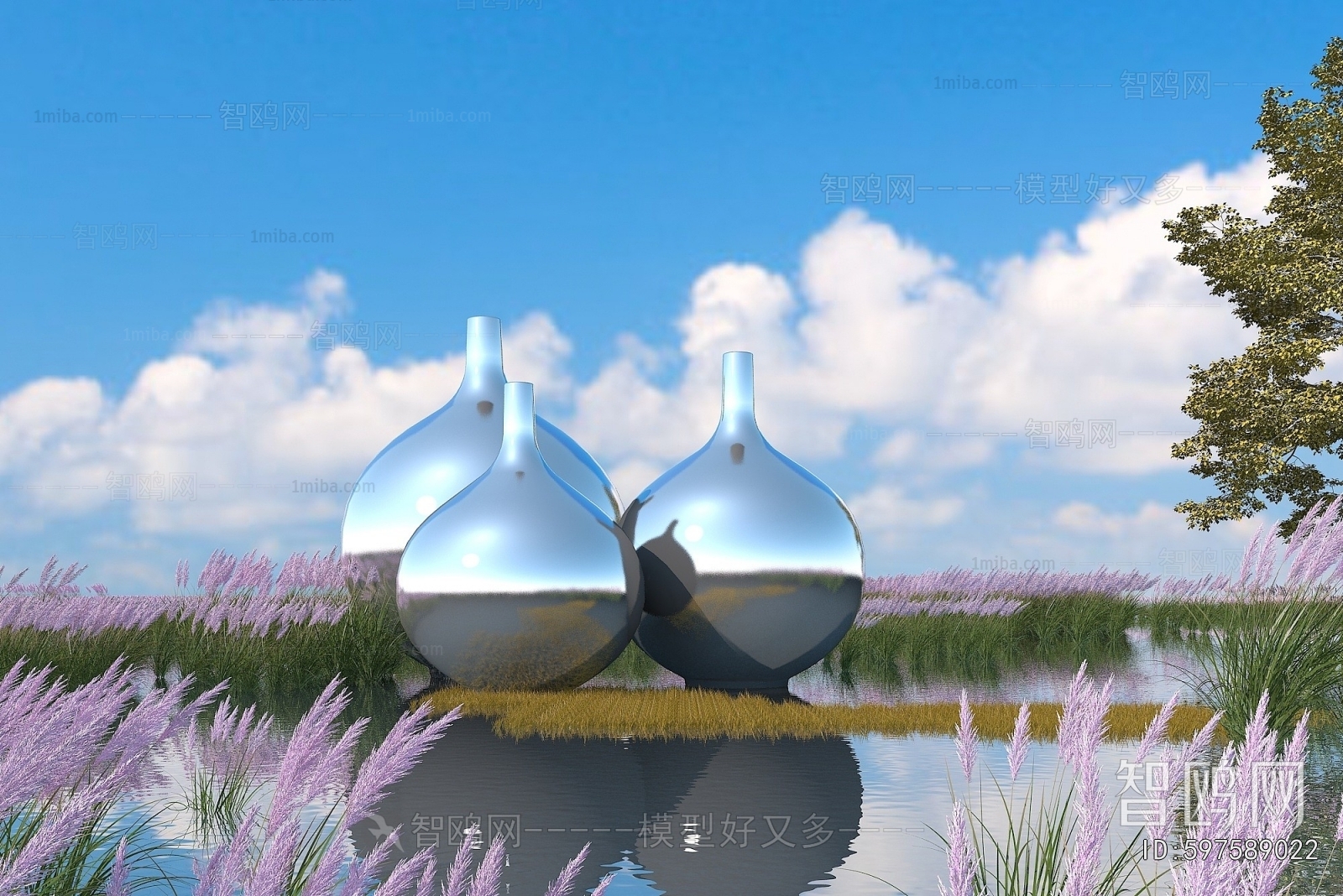 Modern Sculpture Sketch