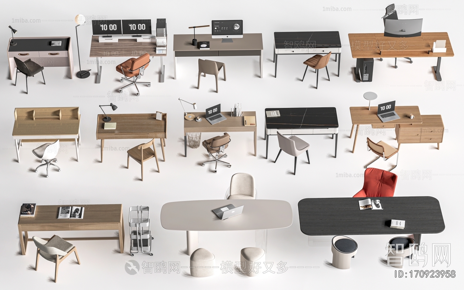 Modern Office Desk And Chair