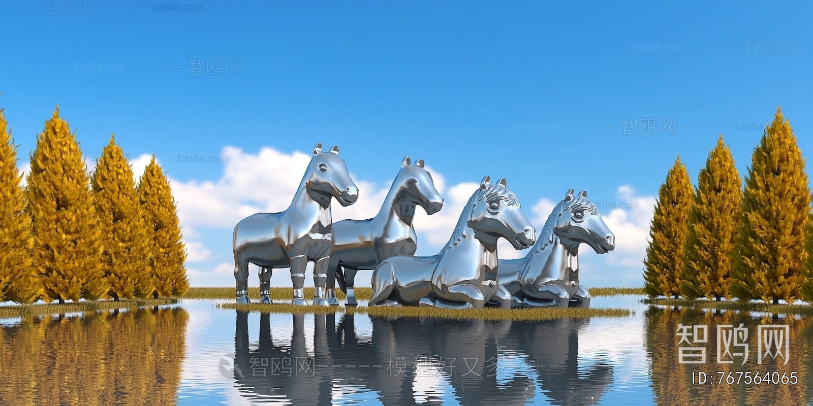 Modern Sculpture Sketch