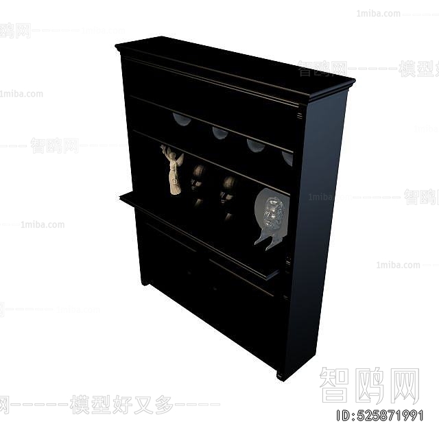 Simple European Style Sideboard