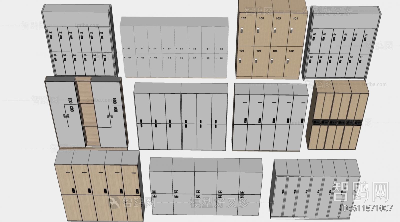 Modern Public Cabinet/lock Cabinet