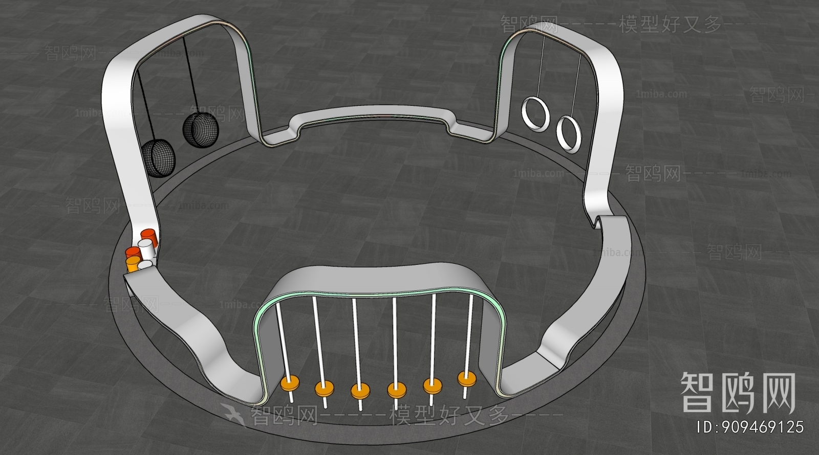 Modern Park Landscape