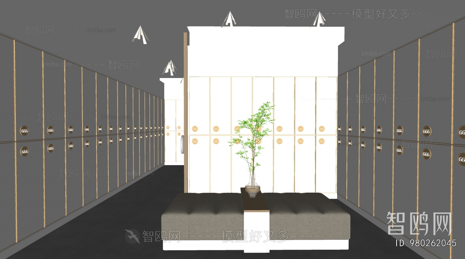 Modern Changing Room