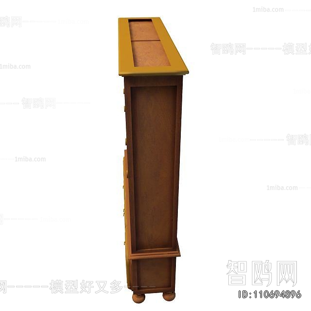 Simple European Style Wine Cabinet