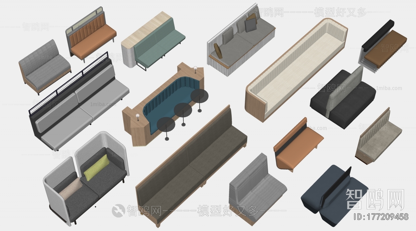 Modern Card Seat Sofa