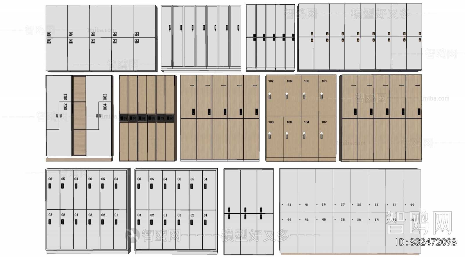 Modern Public Cabinet/lock Cabinet