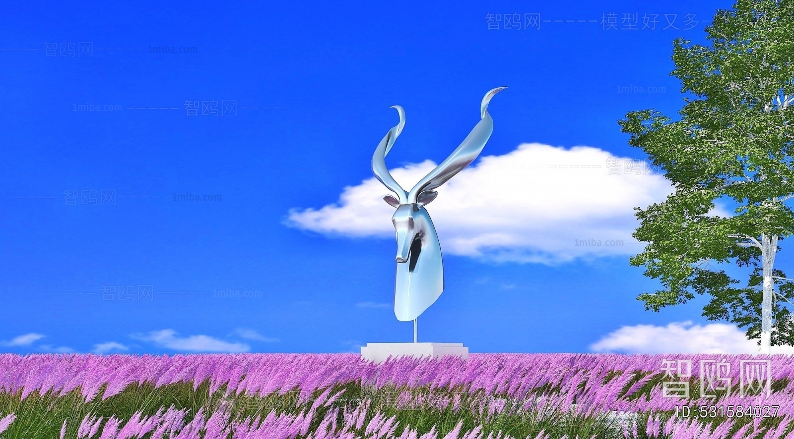 Modern Sculpture Sketch