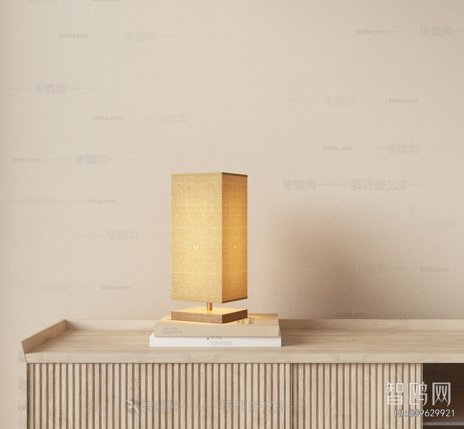 Wabi-sabi Style Table Lamp