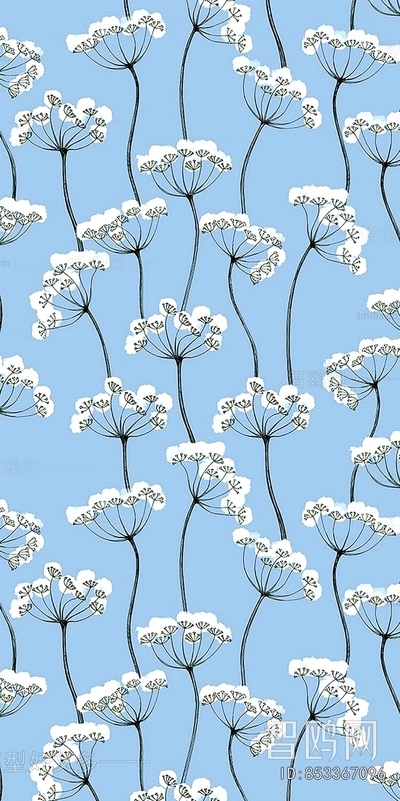 Animal And Plant Pattern Wallpaper