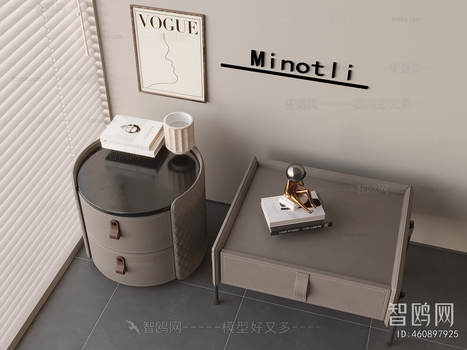 Modern Bedside Cupboard