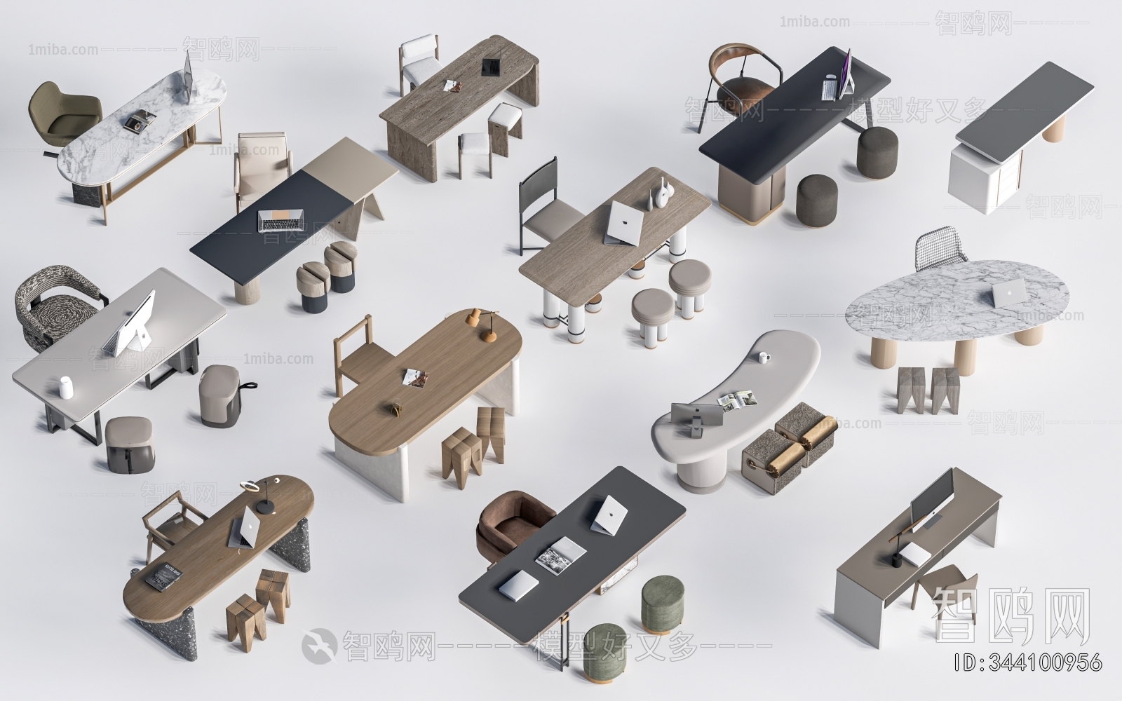 Modern Office Desk And Chair