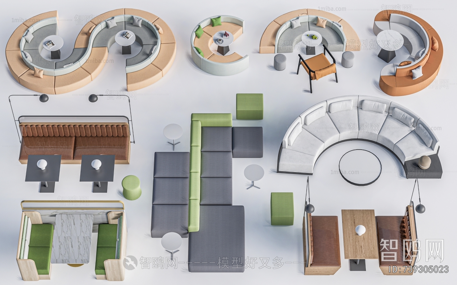 Modern Card Seat Sofa