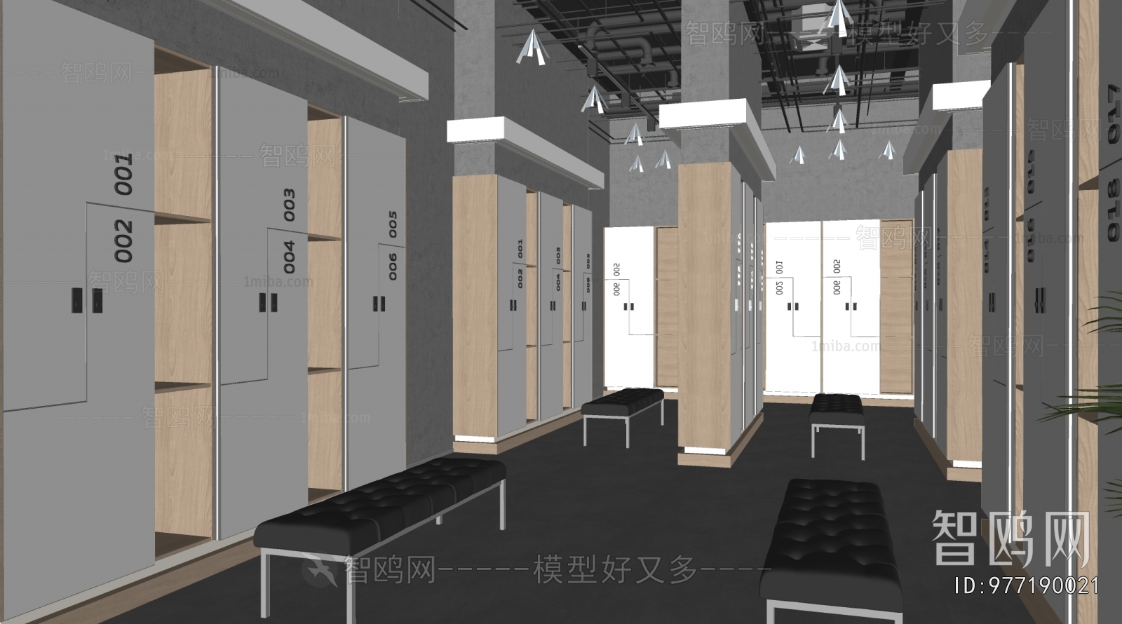 Modern Changing Room