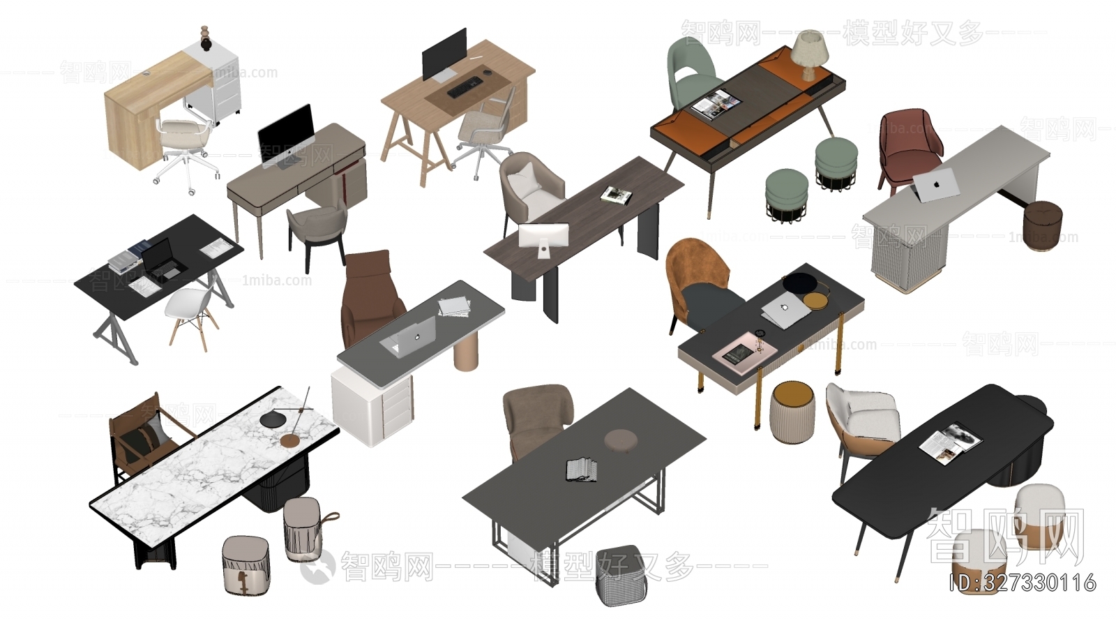 Modern Office Desk And Chair