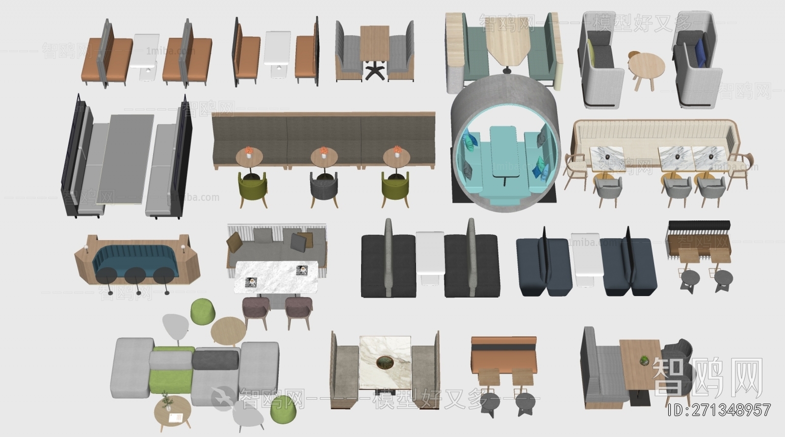 Modern Card Seat Sofa