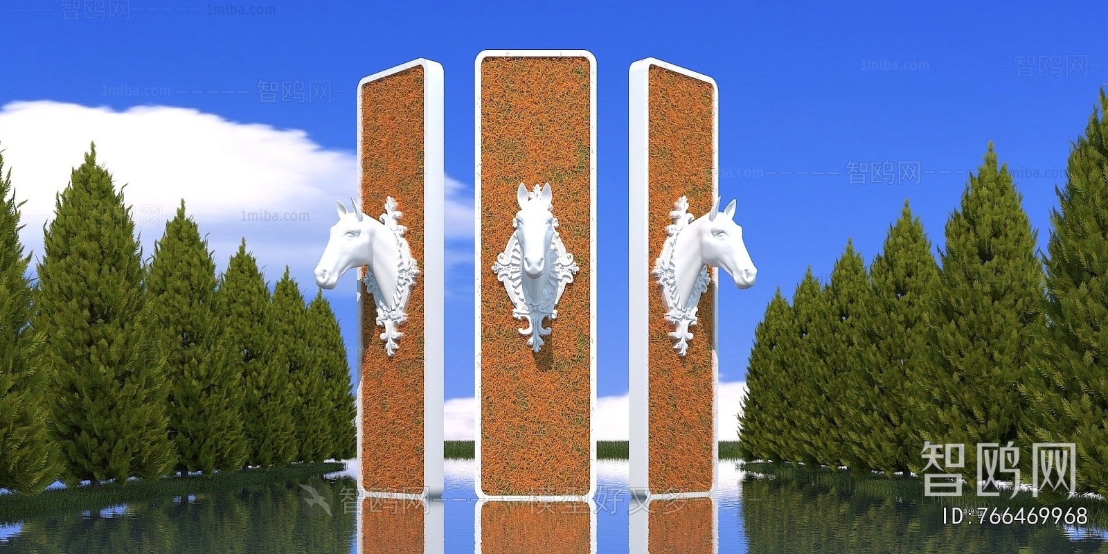 Modern Sculpture Sketch