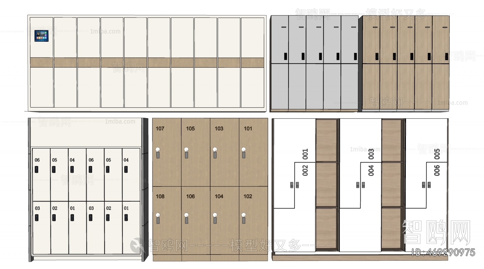 Modern Public Cabinet/lock Cabinet