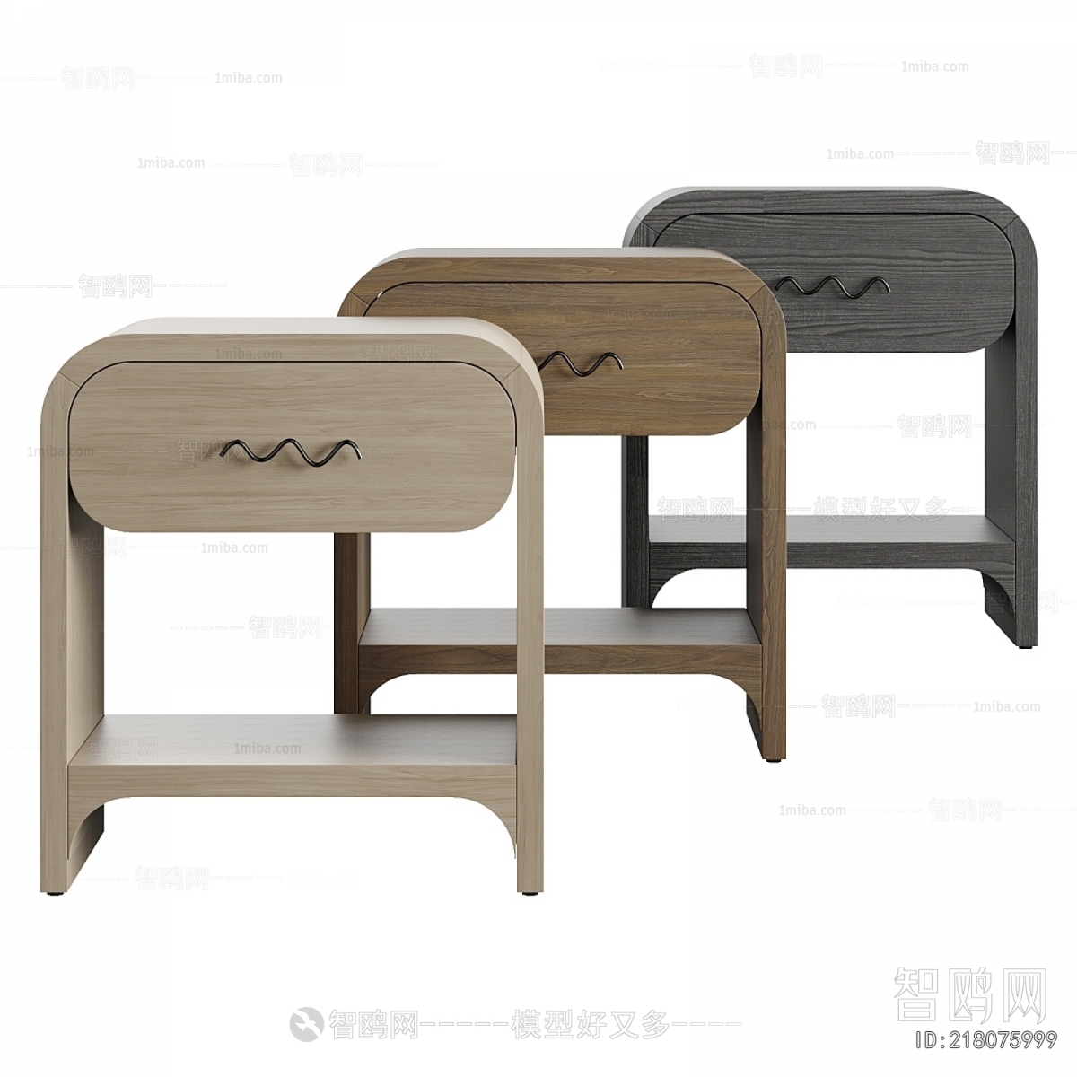 Modern Bedside Cupboard