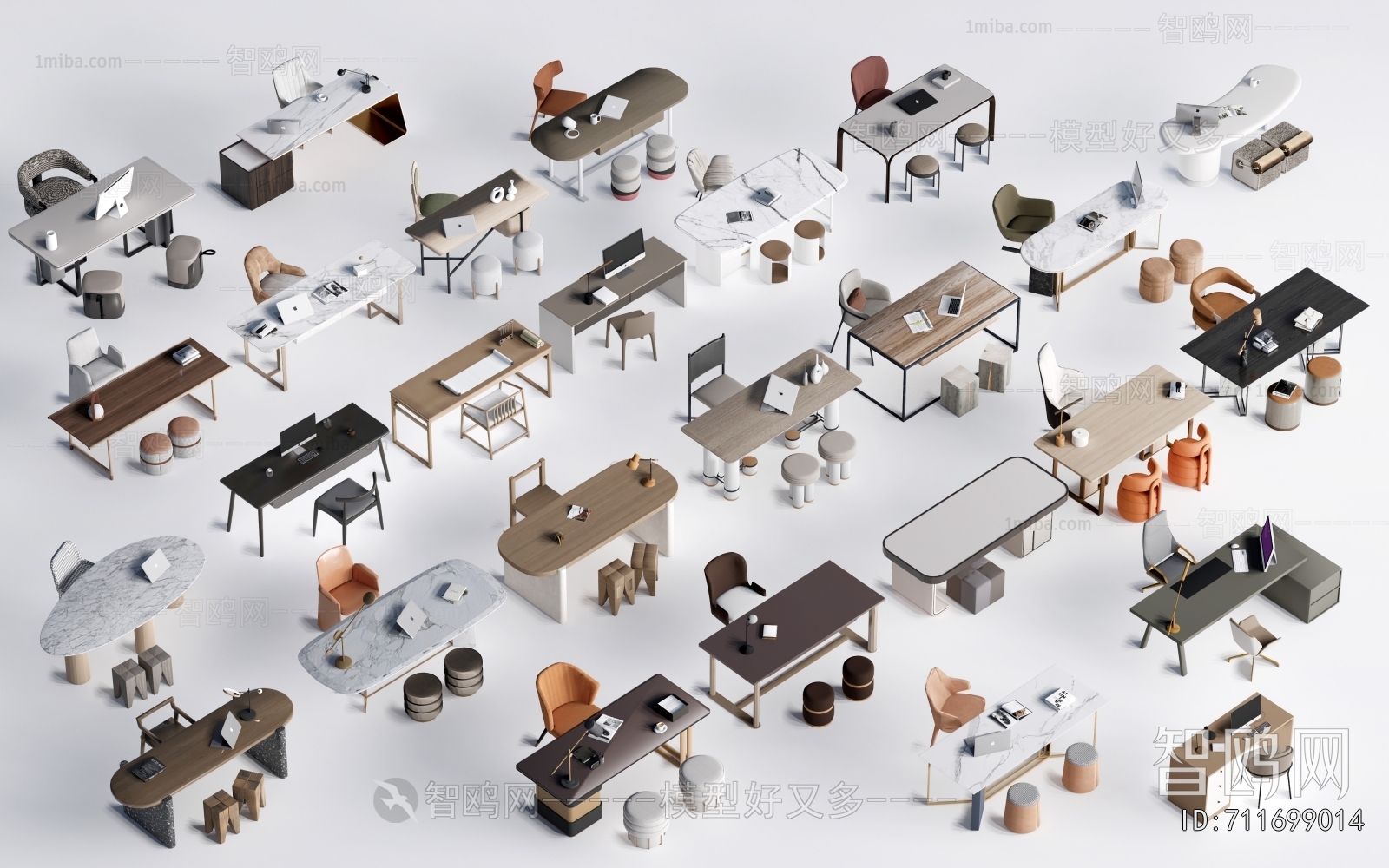 Modern Office Desk And Chair