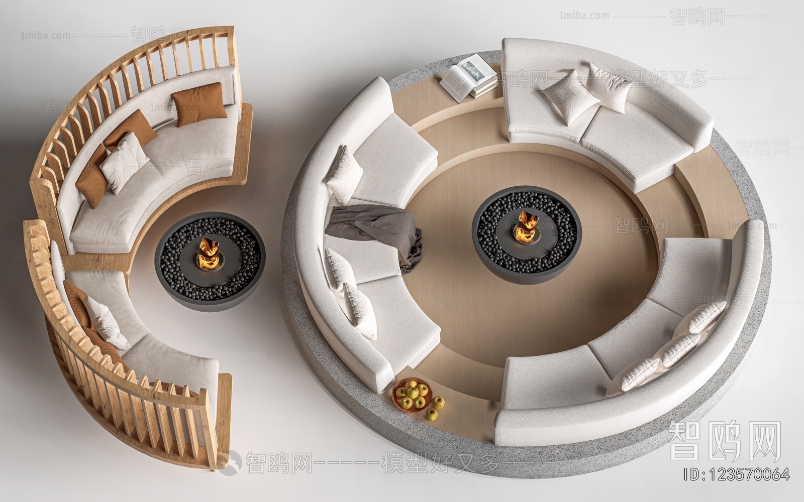 Modern Card Seat Sofa