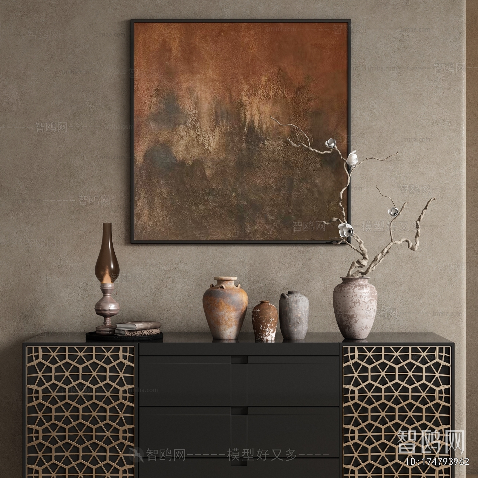 Wabi-sabi Style Decorative Set