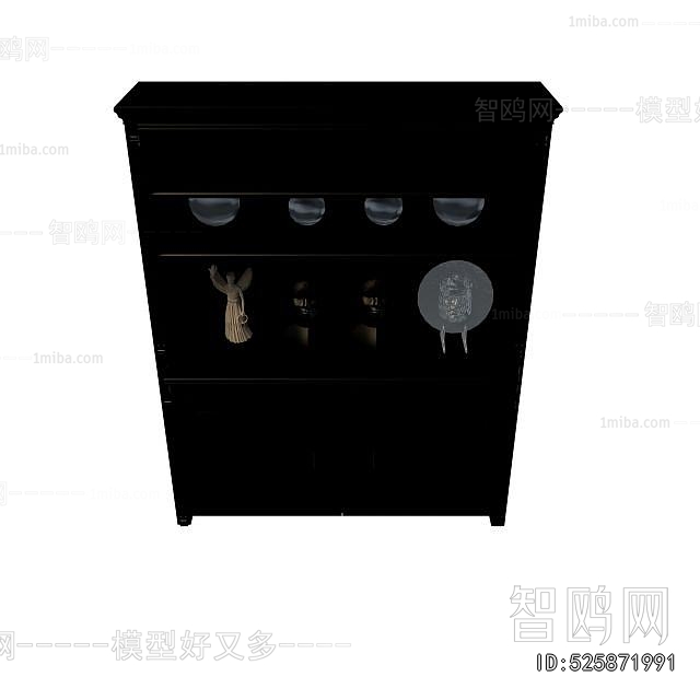 Simple European Style Sideboard