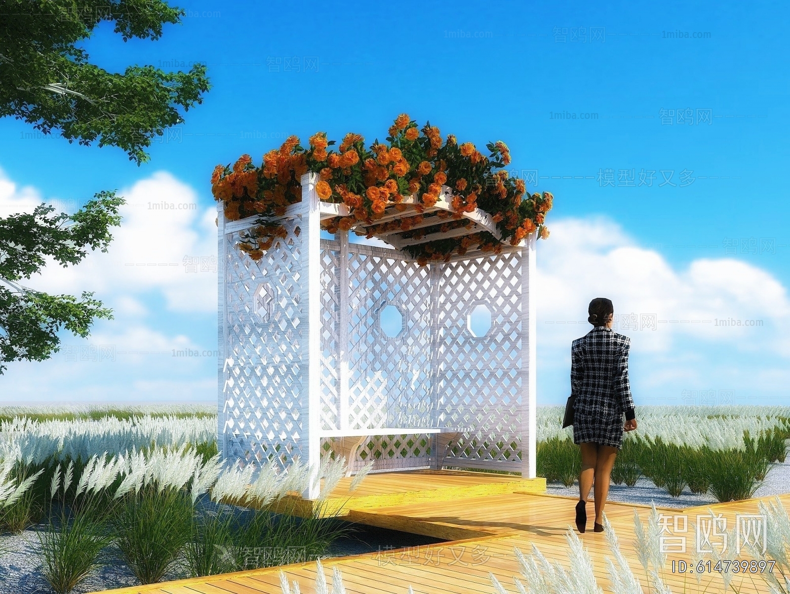 Simple European Style Pavilion