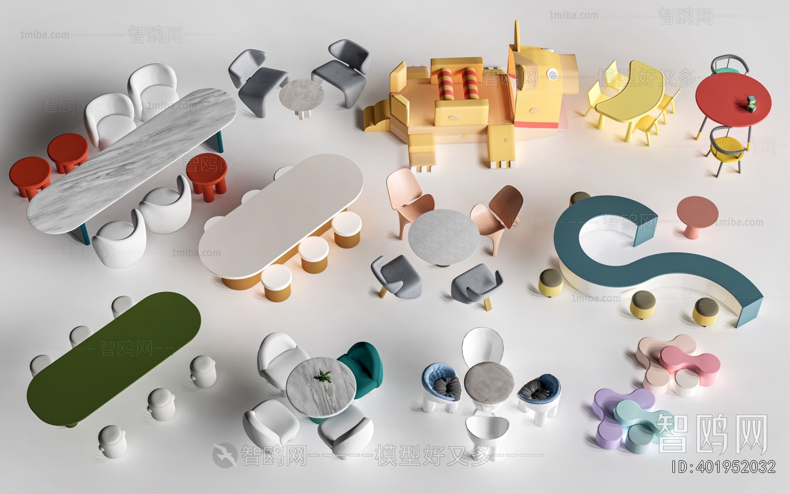 Modern Children's Table/chair