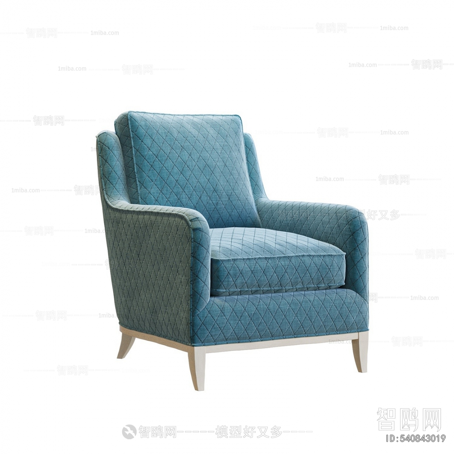 French Style Single Sofa