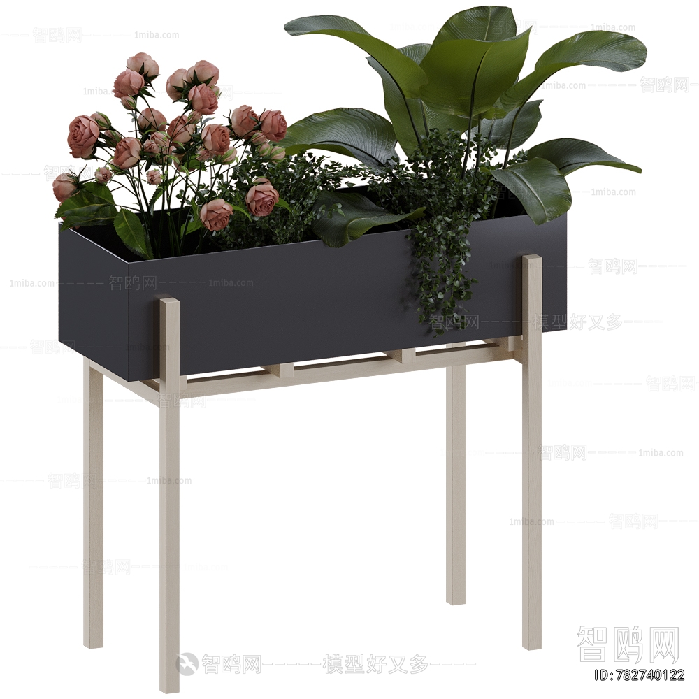 Modern Flower Bed, Flower Bowl, Flower Box