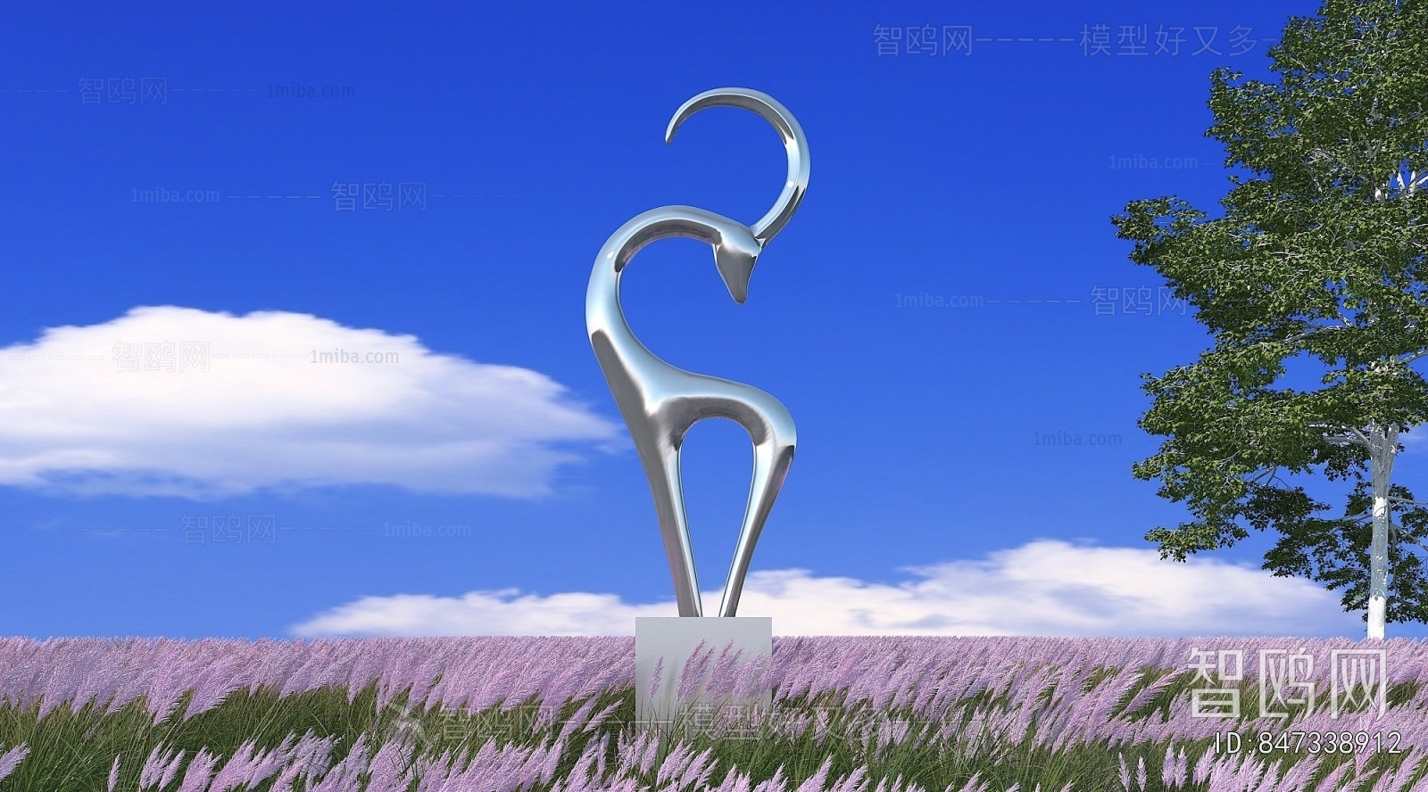 Modern Sculpture Sketch