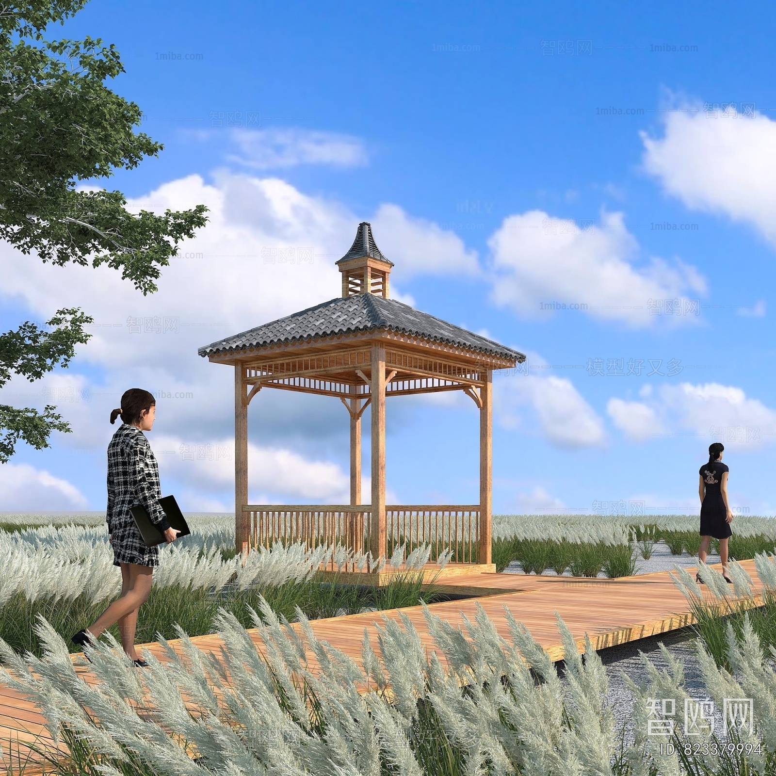 New Chinese Style Pavilion