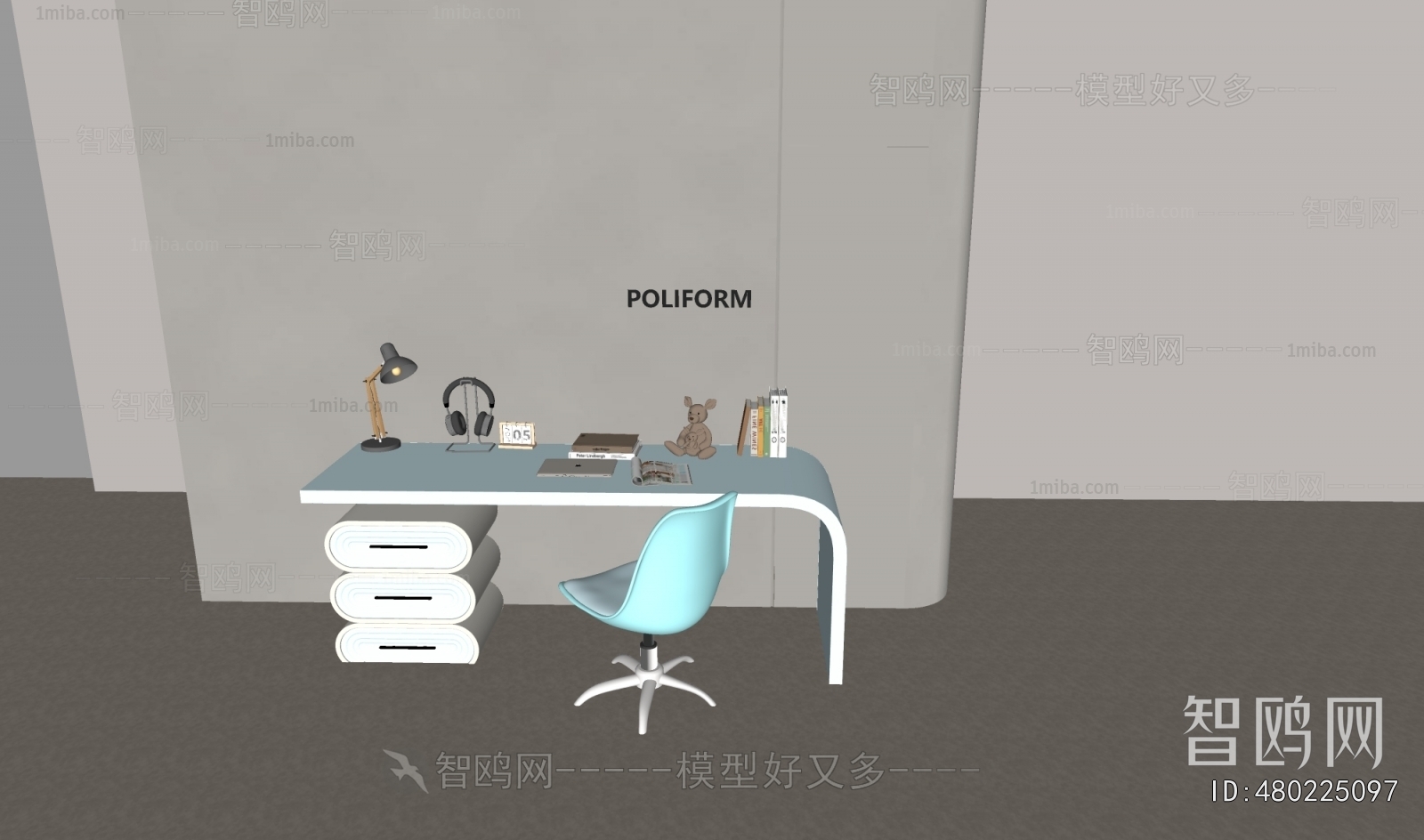 Modern Computer Desk And Chair