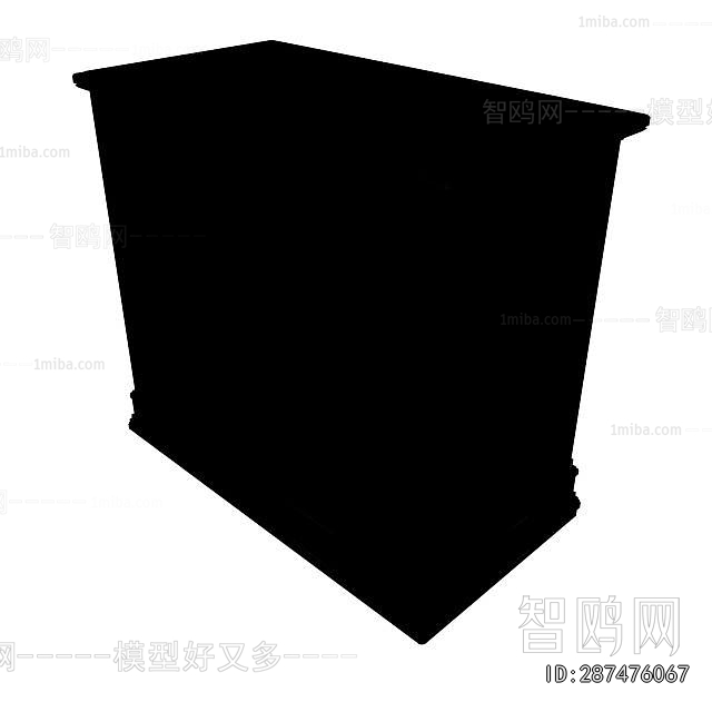 Simple European Style Side Cabinet