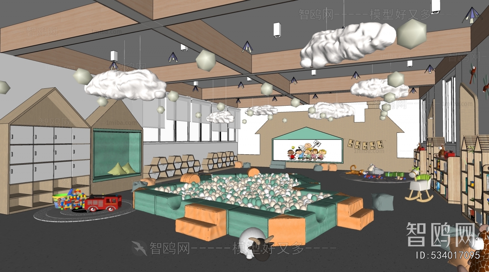 Modern Kindergarten Classrooms