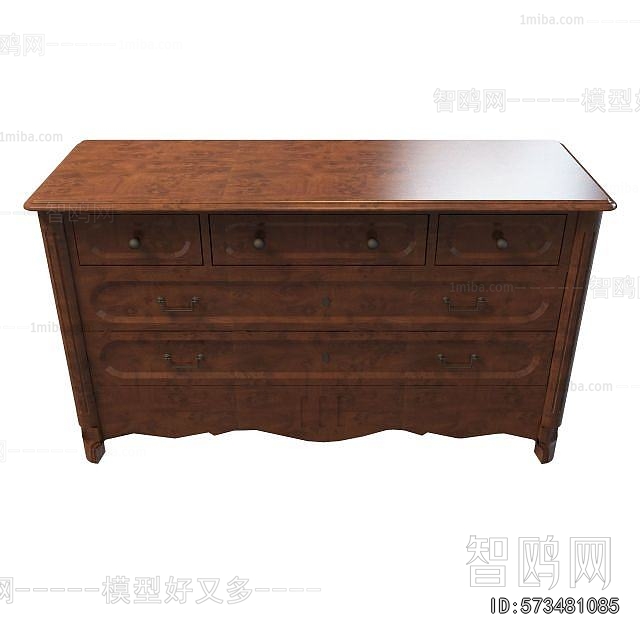 European Style Side Cabinet